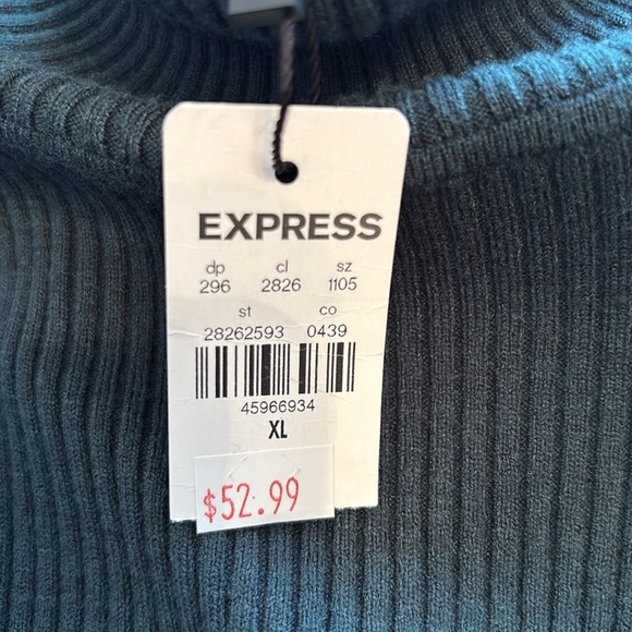 Express Ribbed Turtleneck Sweater - Picture 5 of 6